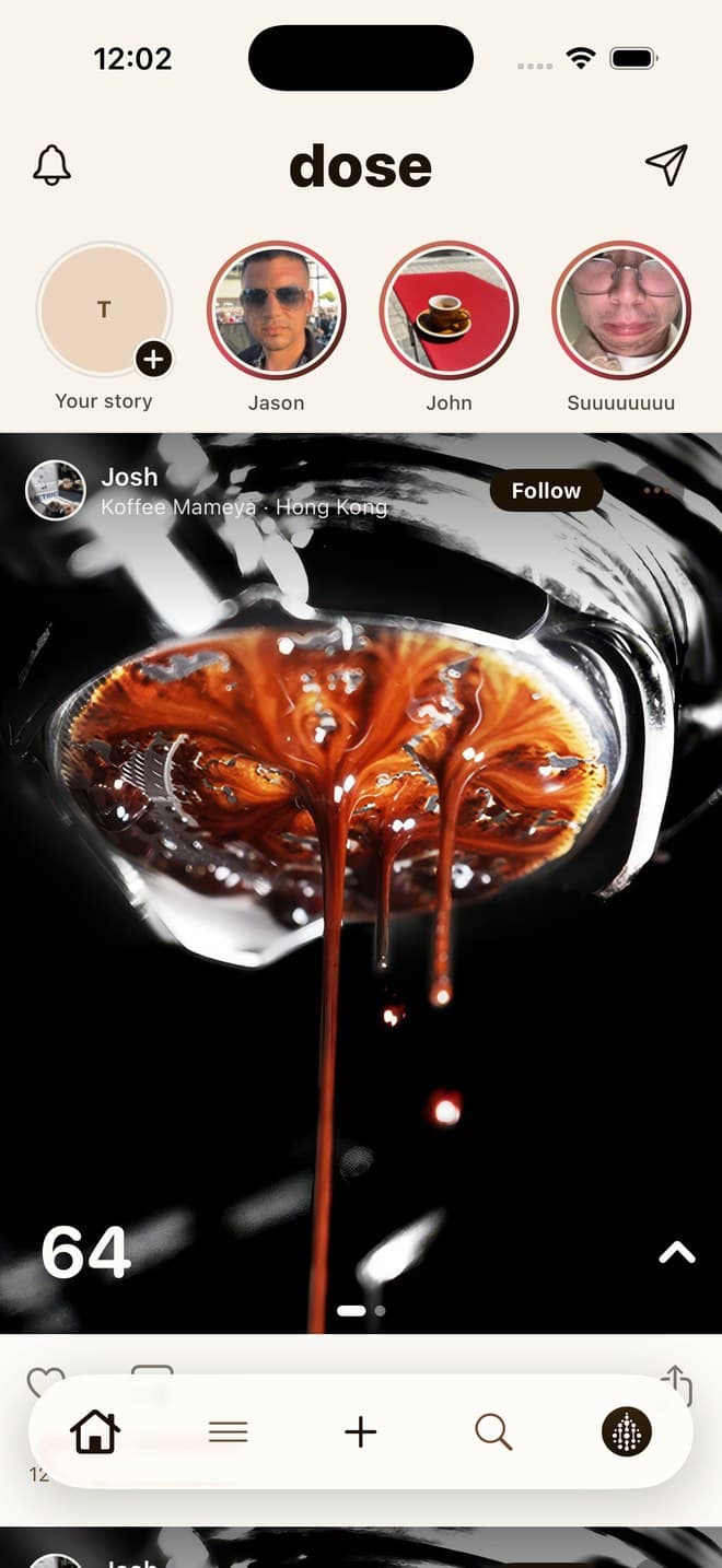 The Dose feed — an 89 Outstanding pull from Washed Up Coffee